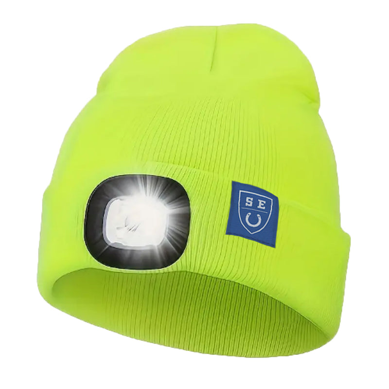 SEU Hi-Vis Bobble Hat with Light