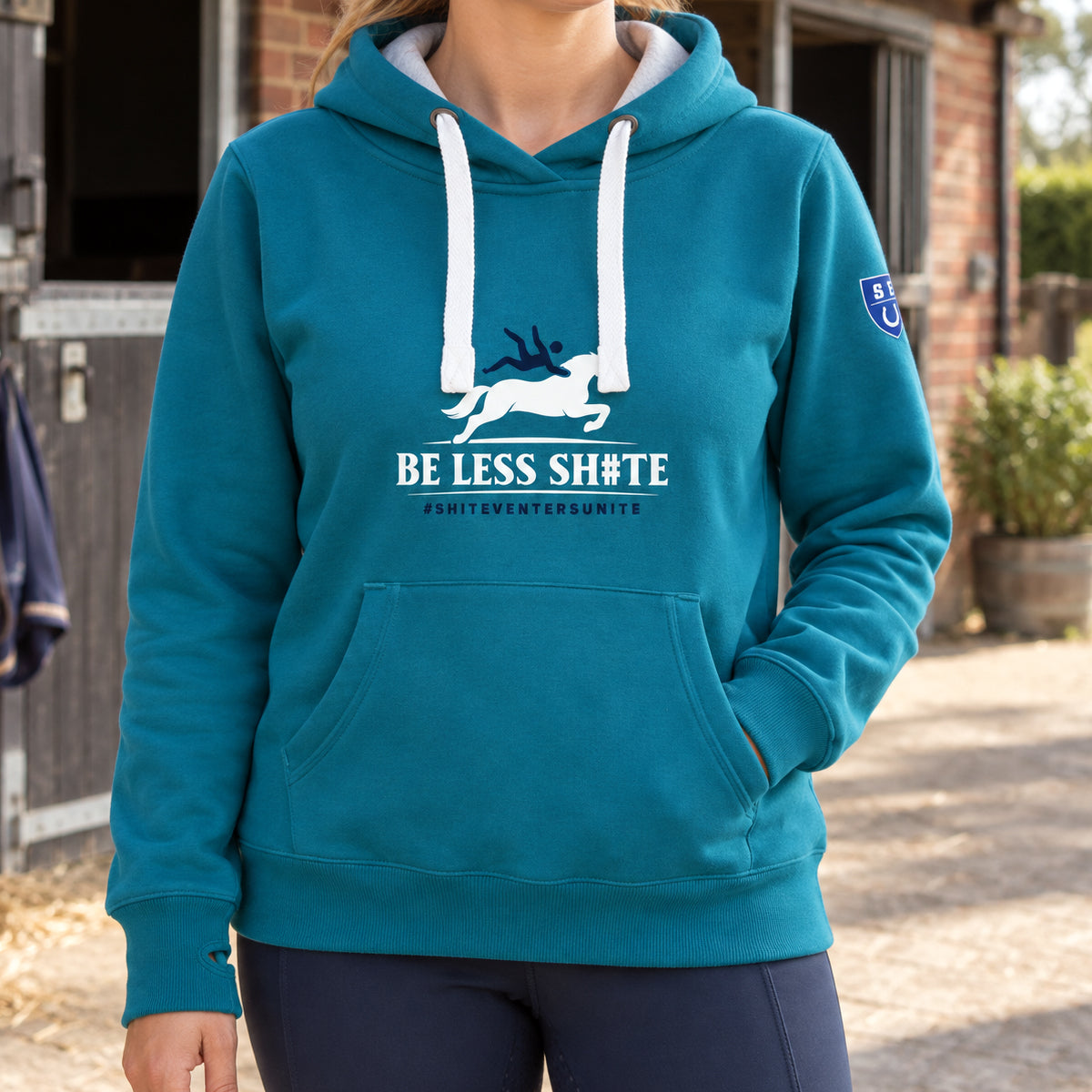 Supersoft "Be Less Sh#te" luxury hoodie