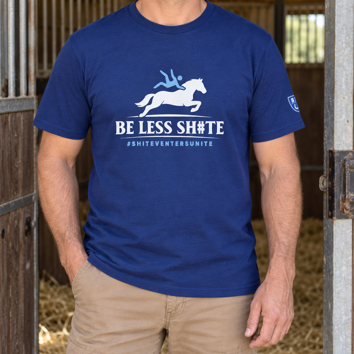 Organic "Be Less Sh#te" Unisex T-Shirt