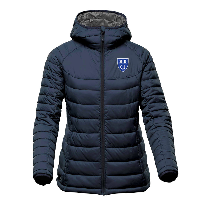 Fitted Thermal Hooded Jacket