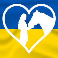 SEU Support Ukraine's Horses & Vets Bumper Sticker